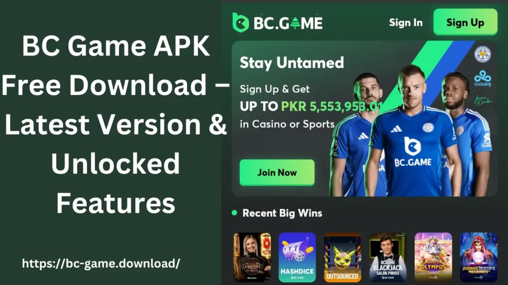 BC Game APK Free Download Features Image